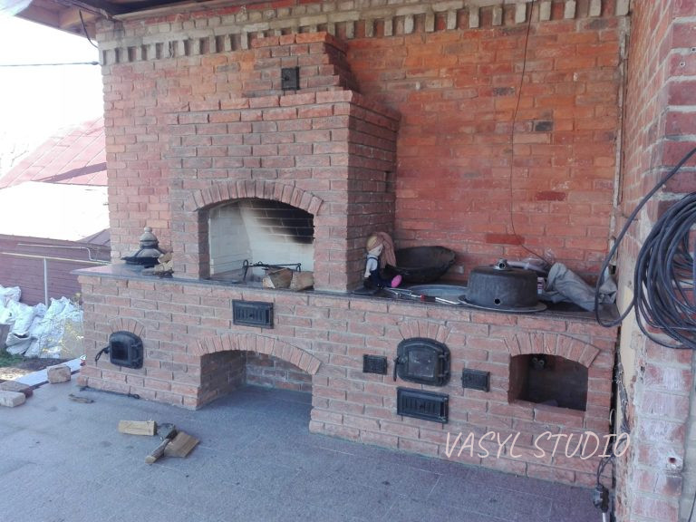 Stove complex, general view, in the Stove Complex “Valeria” project